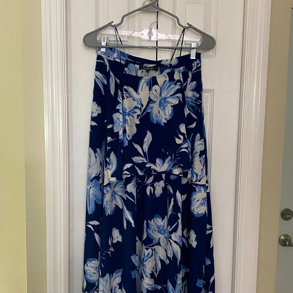 Lulus flowy skirt set